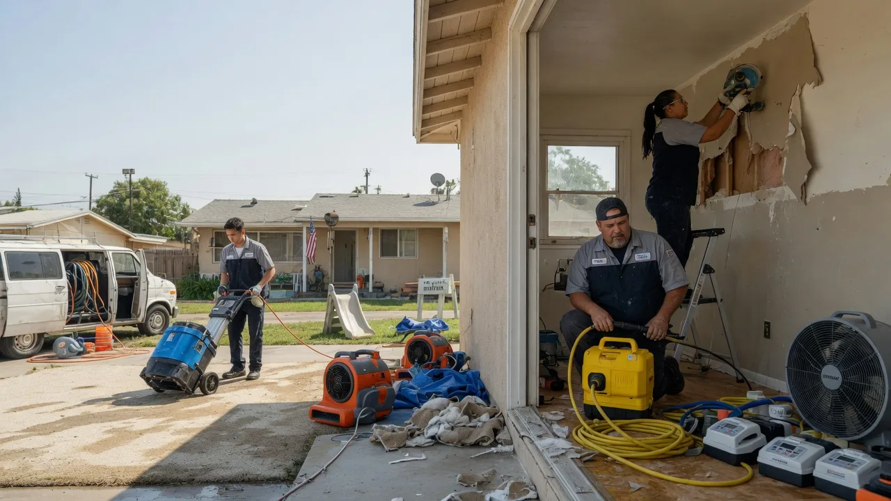 Water Damage Restoration in Pico Rivera, CA near me
